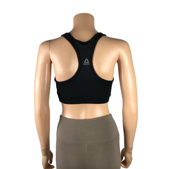 REEBOK Racerback Non-Padded Logo Sports Bra SMALL - Picture 6 of 8